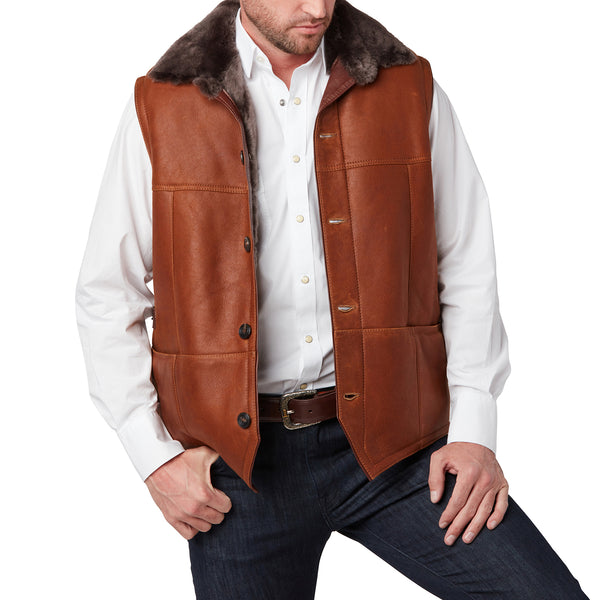 Shearling Vest - Lucchese