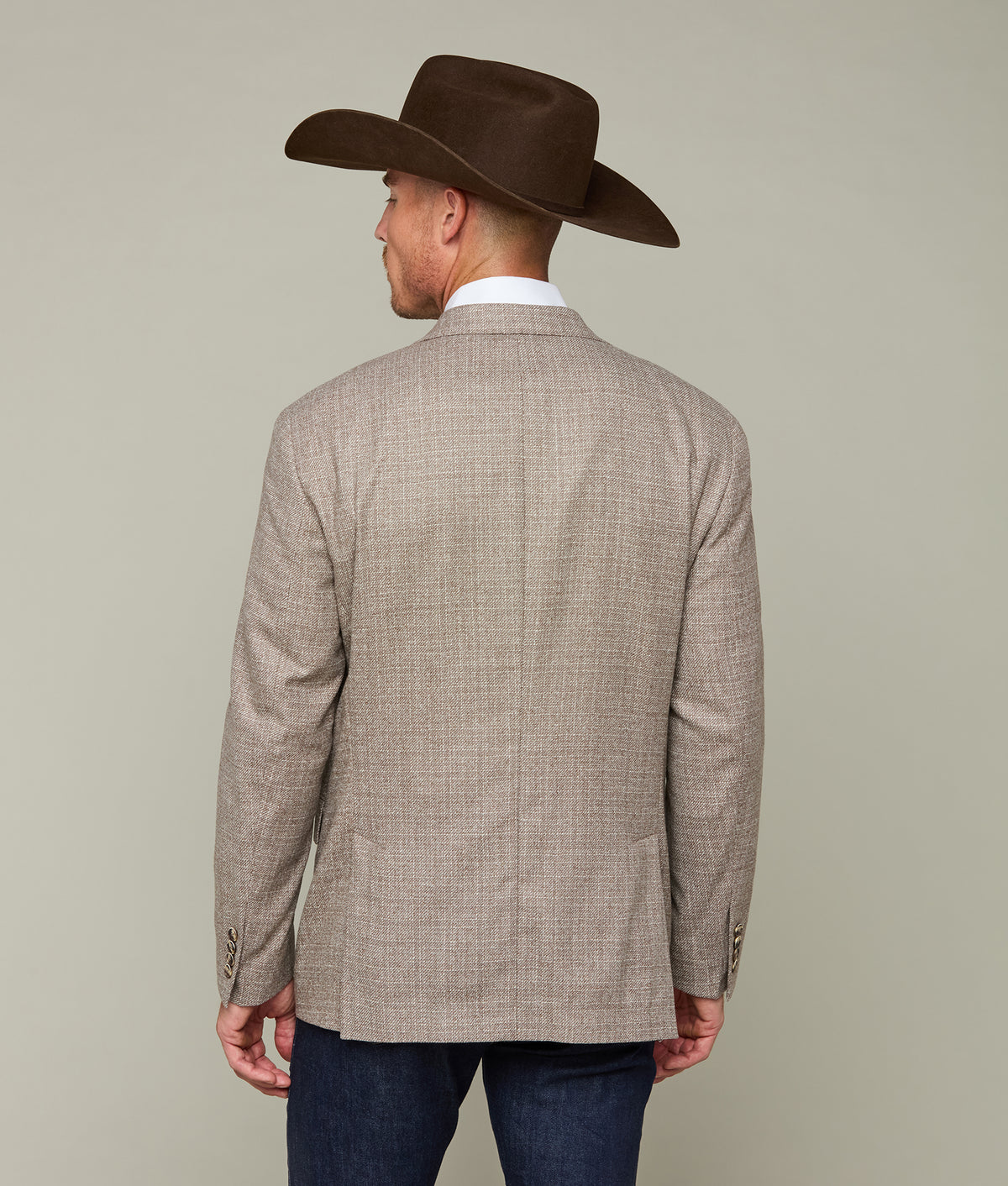 
        Lucchese Sport Coat :: Mocha Brown Mixy