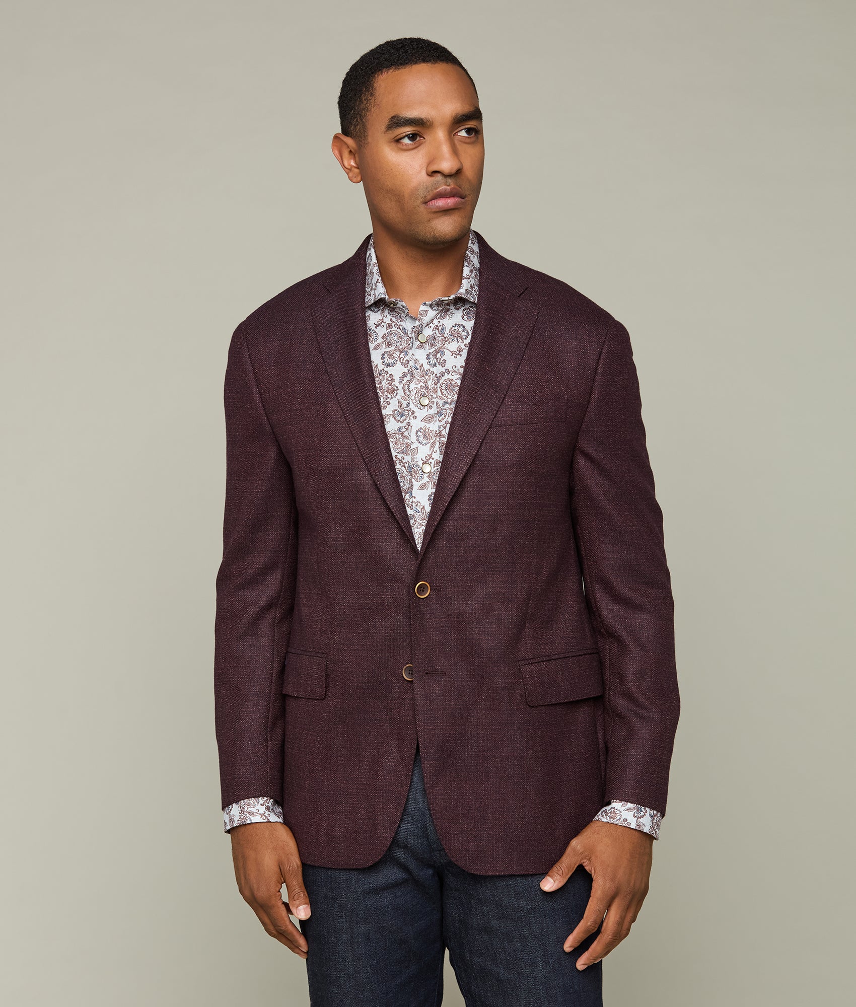 Lucchese Sport Coat :: Aubergine