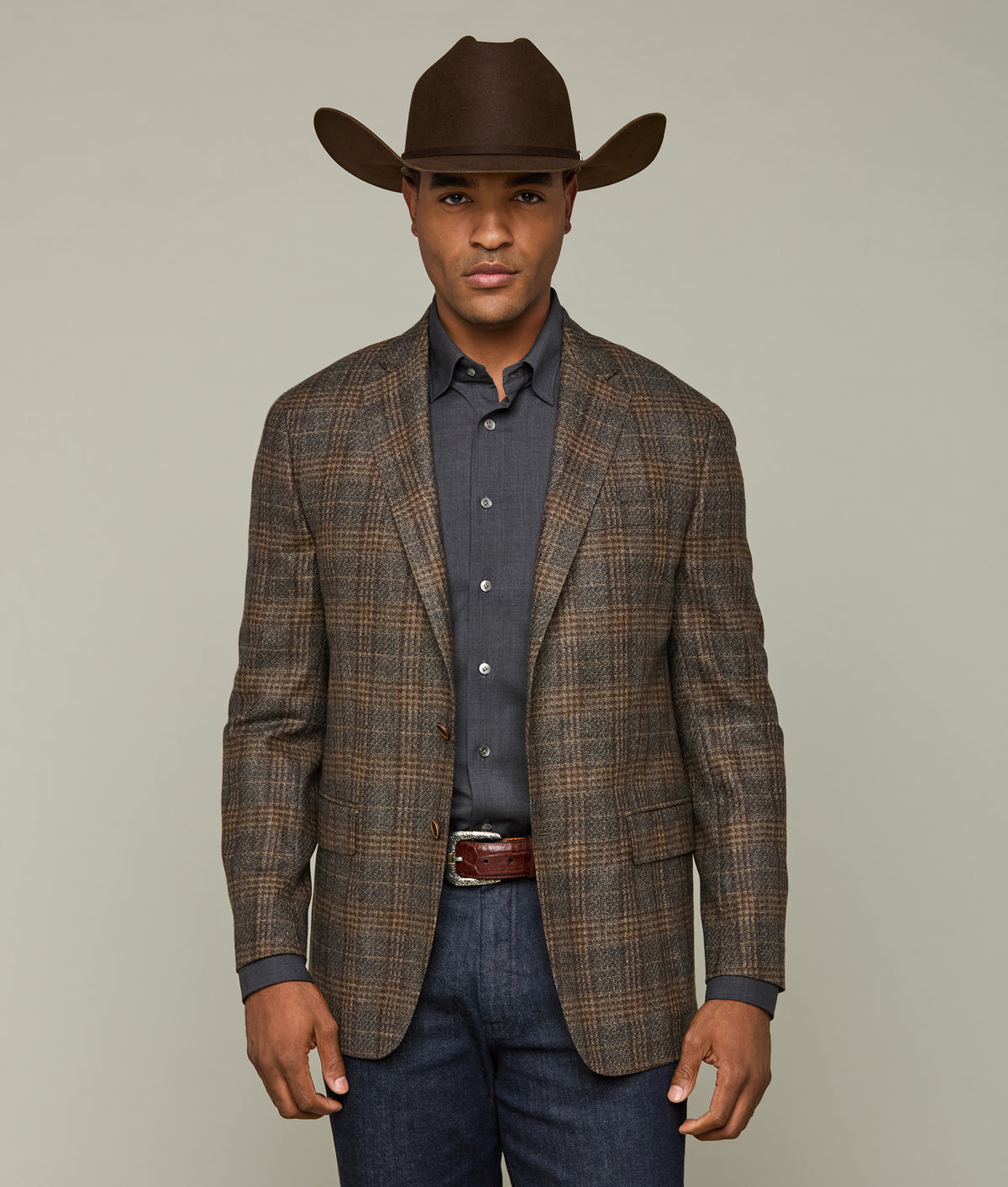 
        Lucchese Sport Coat :: Black/Brown