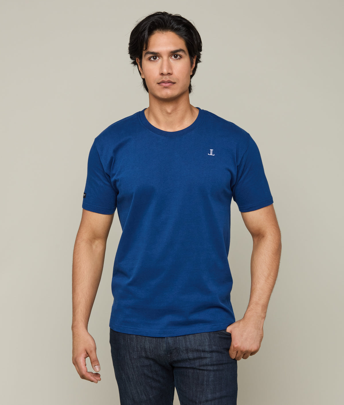 
        Bootmaker Tee :: Lucchese Navy