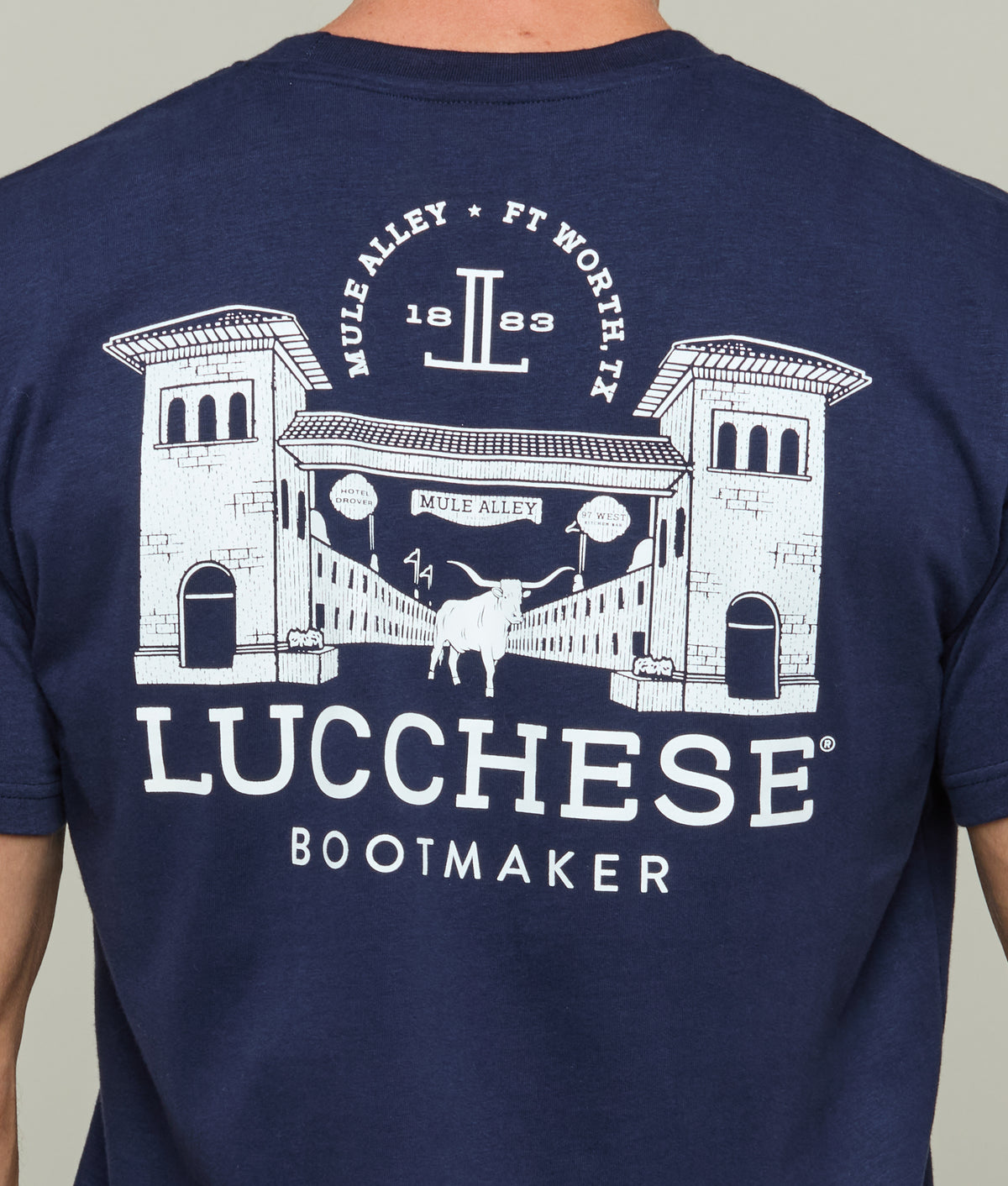 
    Mule Alley Tee :: Navy