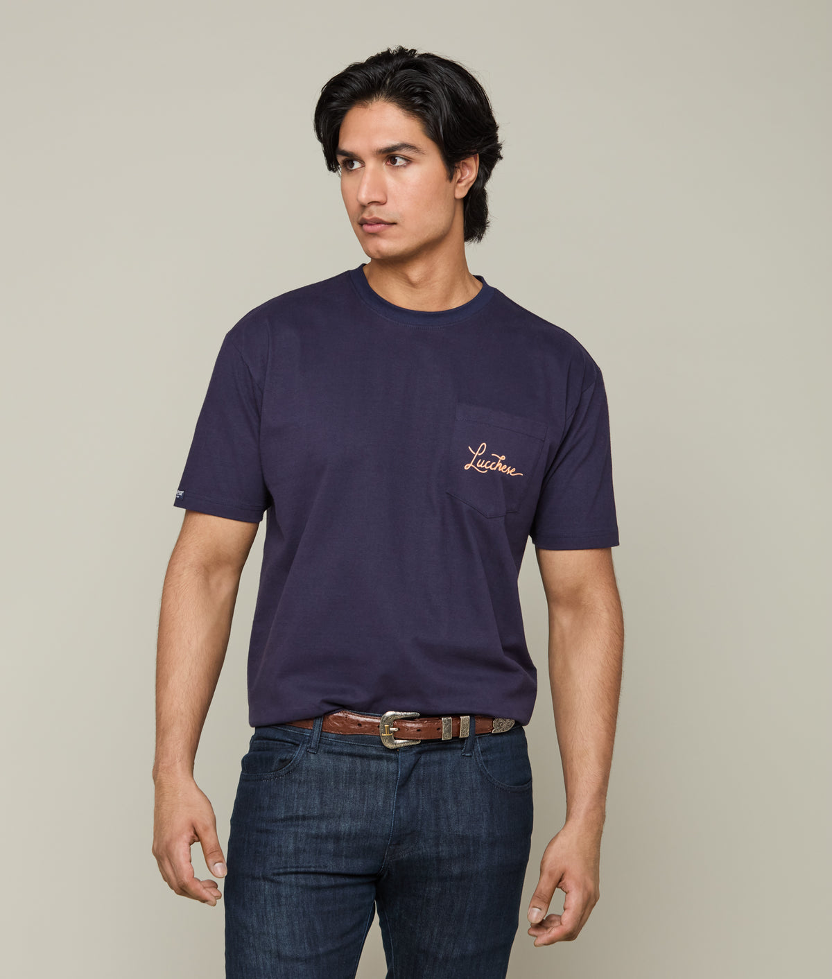 
        Hotel Drover Tee :: Navy