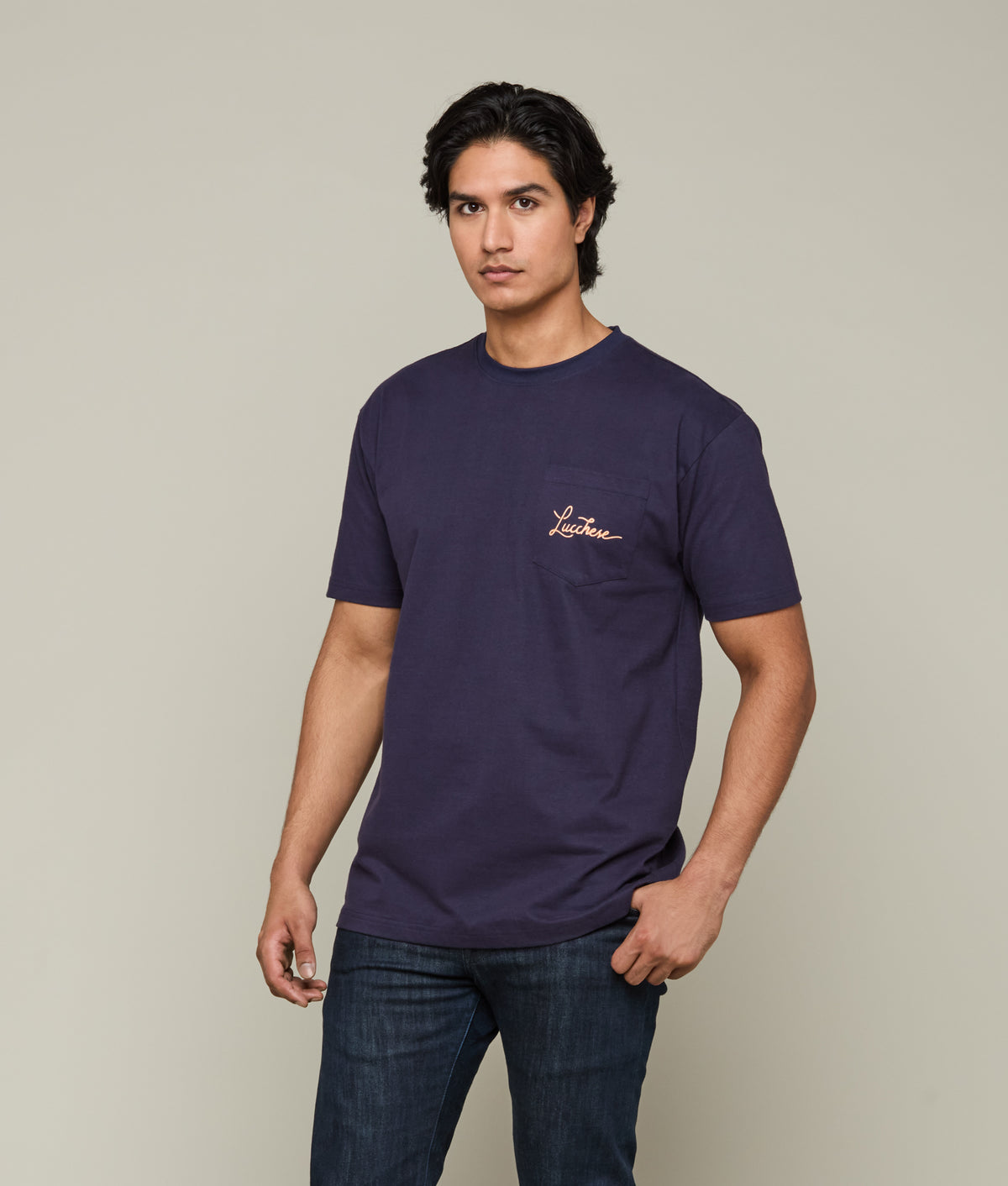 
        Hotel Drover Tee :: Navy