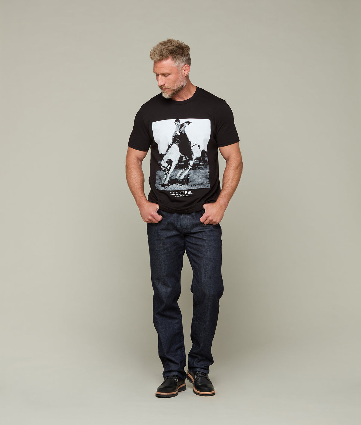 
    Buck Tee :: Black