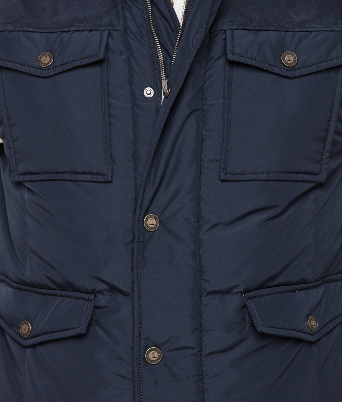 
    John Puffer Vest :: Navy