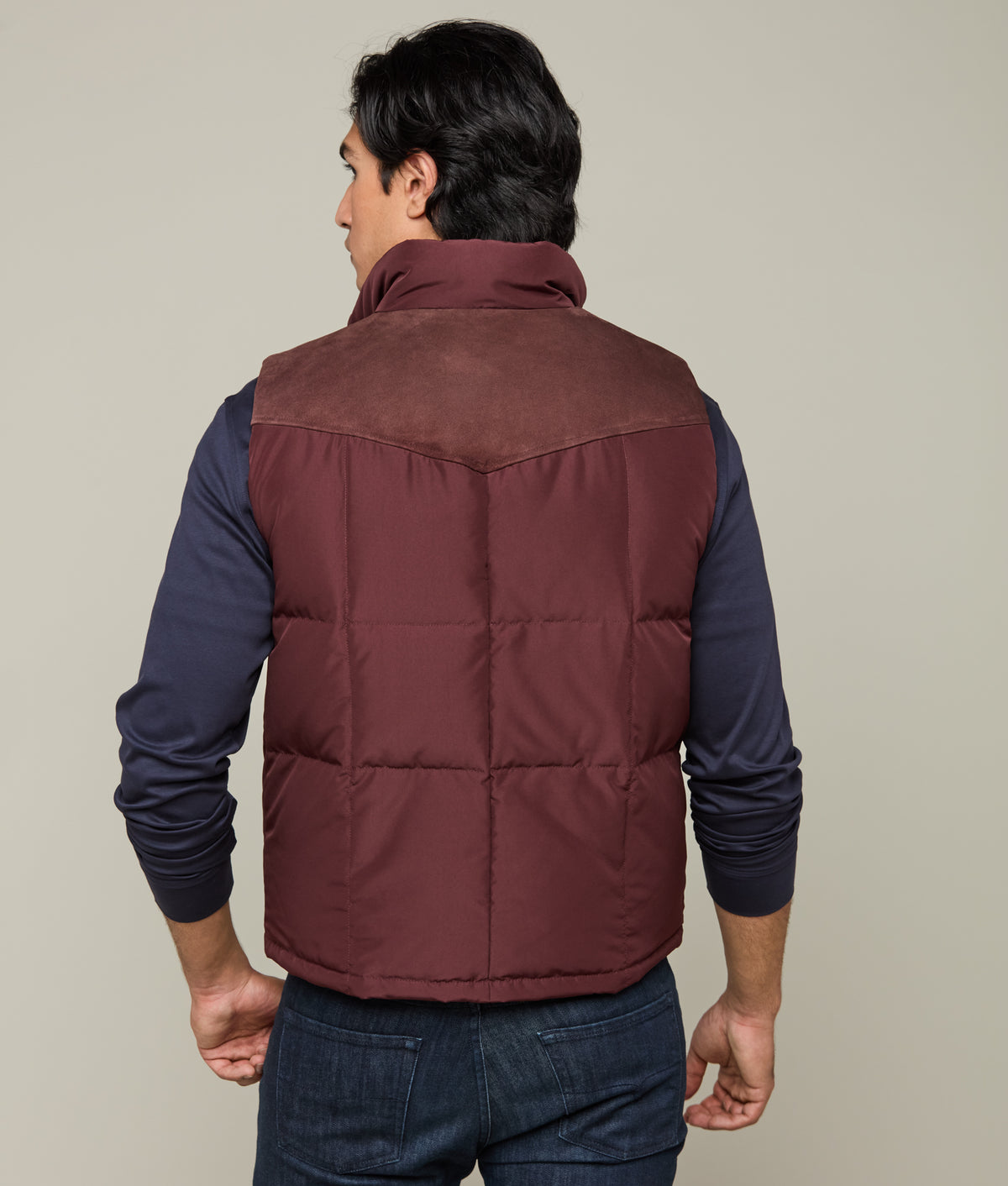 
    John Puffer Vest :: Wine