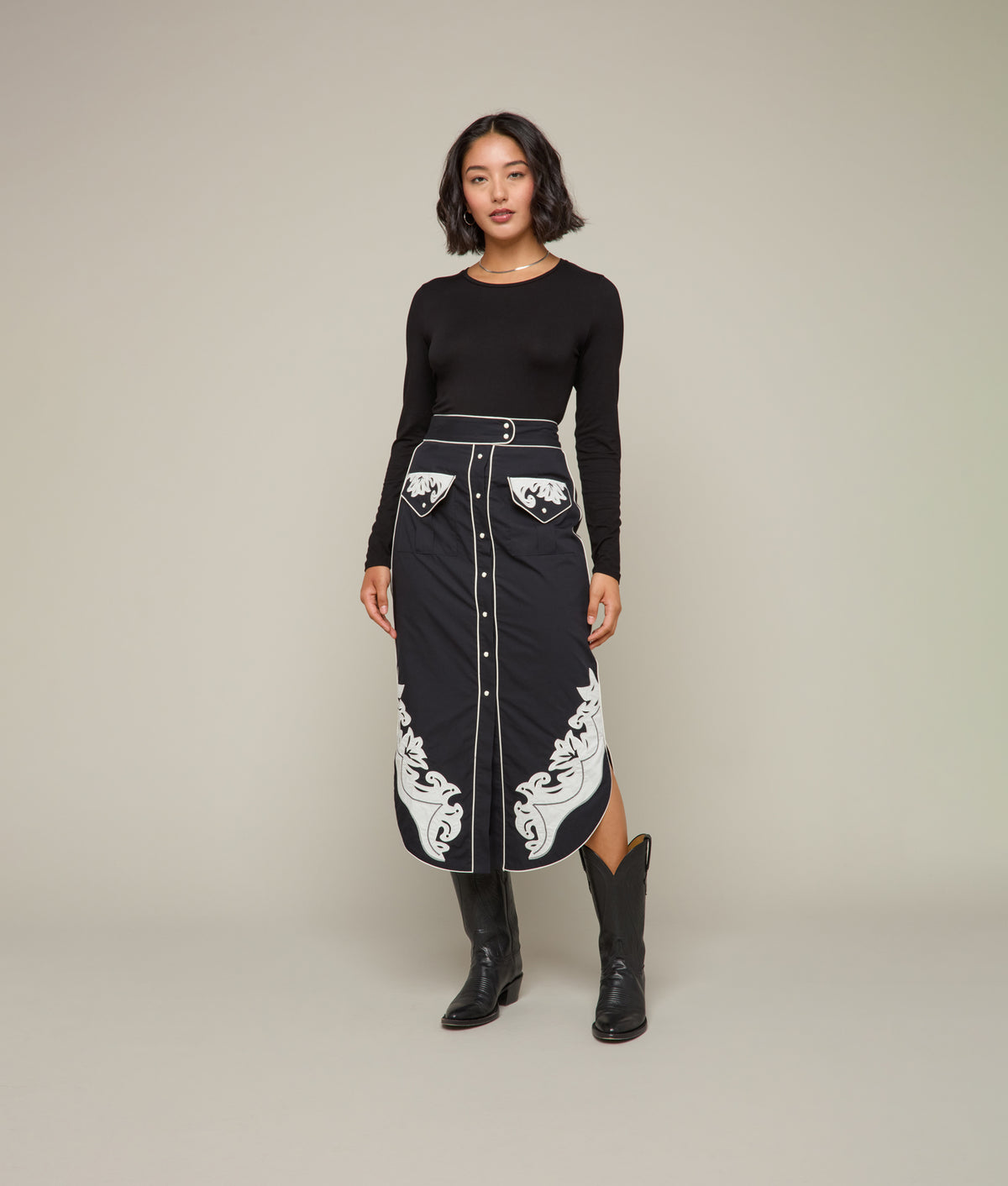 
    Shenadoah Skirt :: Black