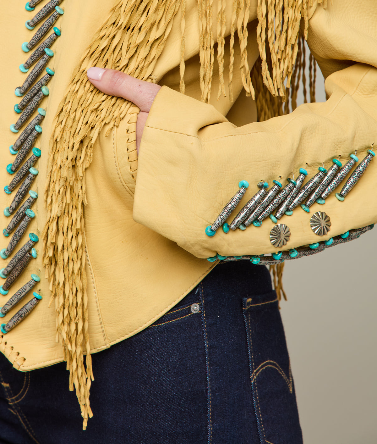 
    Vintage Fringe Jacket :: Palamino