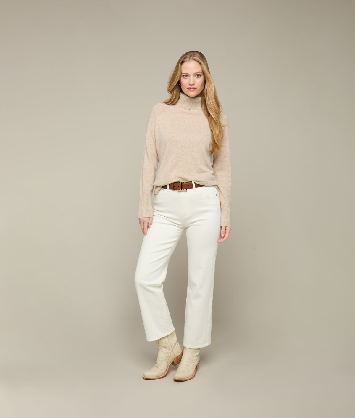 
        Samantha Turtleneck Sweater :: Cream