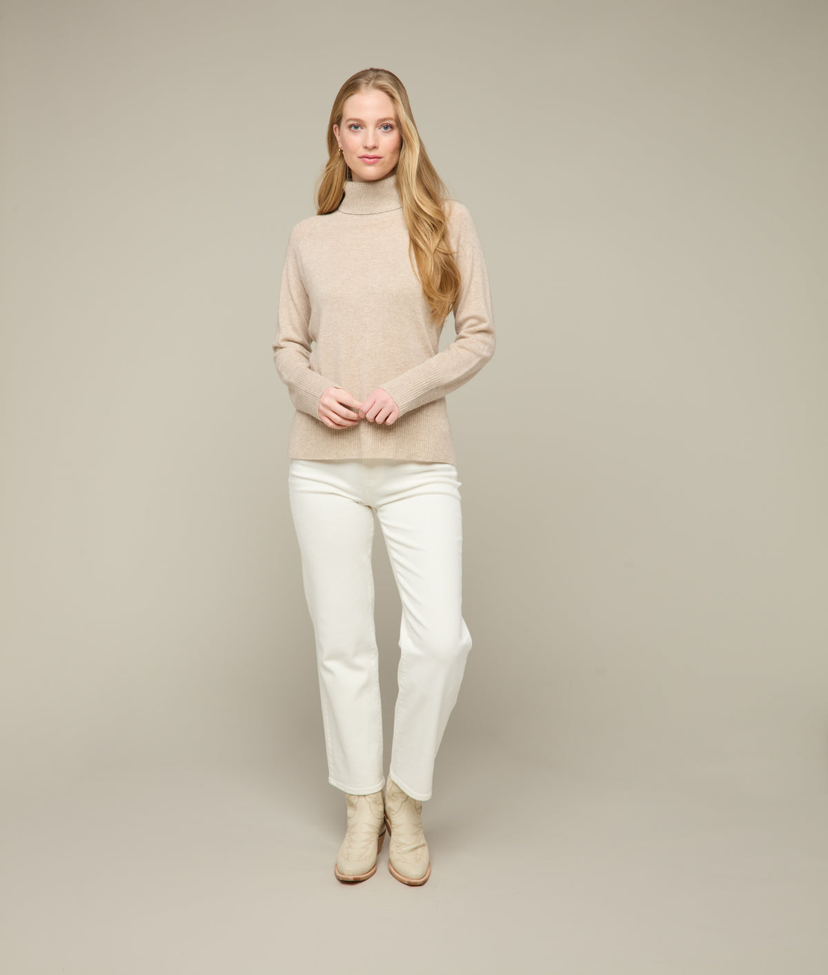 
        Samantha Turtleneck Sweater :: Cream