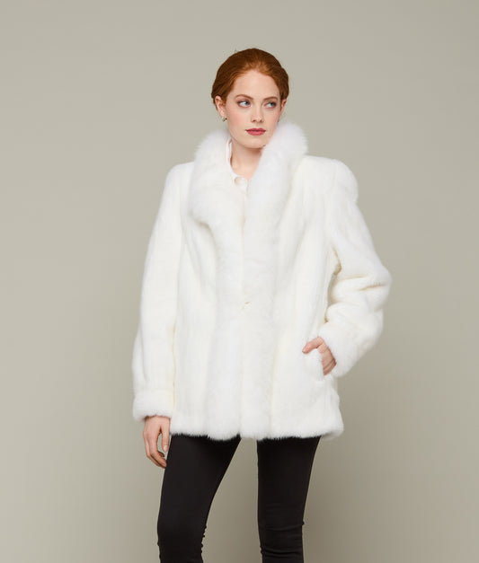 Mink Coat :: White