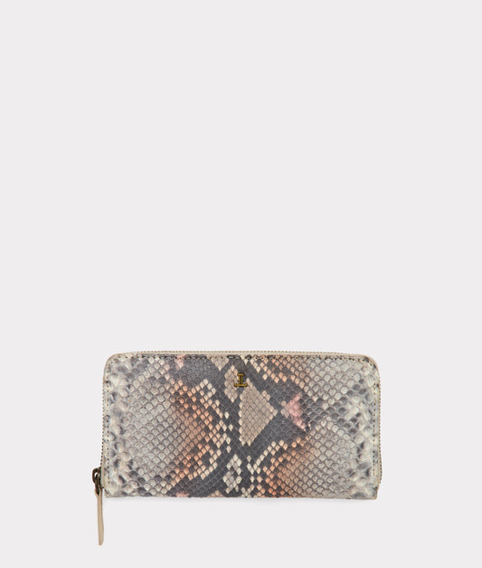 All In Exotic Zip Wallet :: Sunset Python