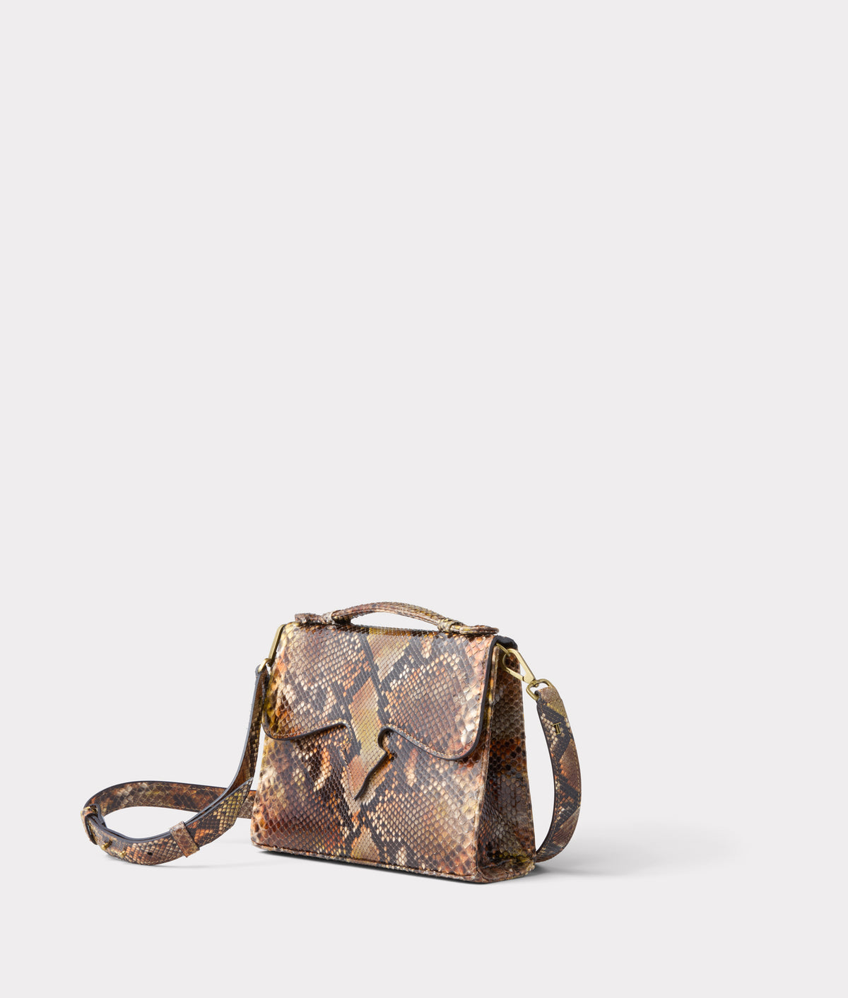 
        Western Exotic Satchel :: Multi