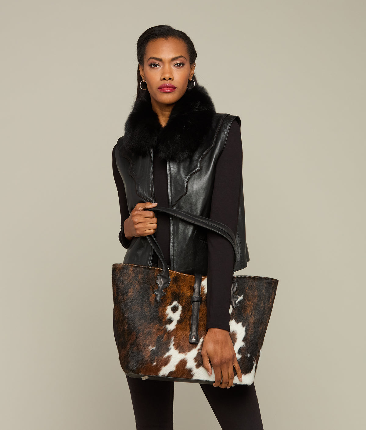 
    Sadie Tote :: Brindle