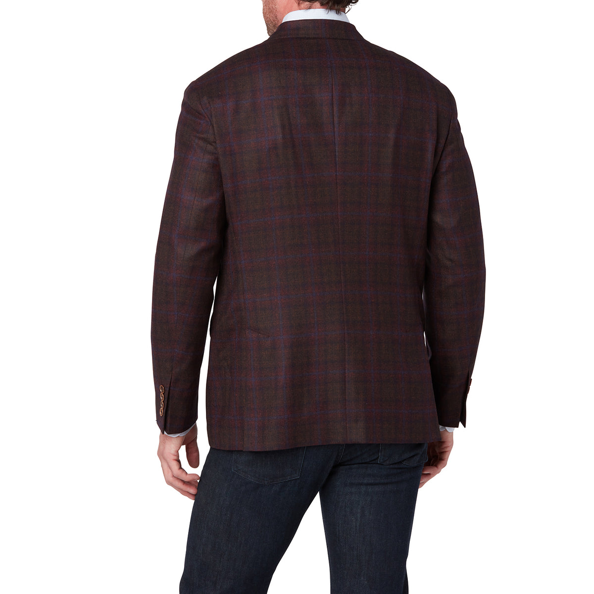 Lucchese Sport Coat :: Brick And Navy