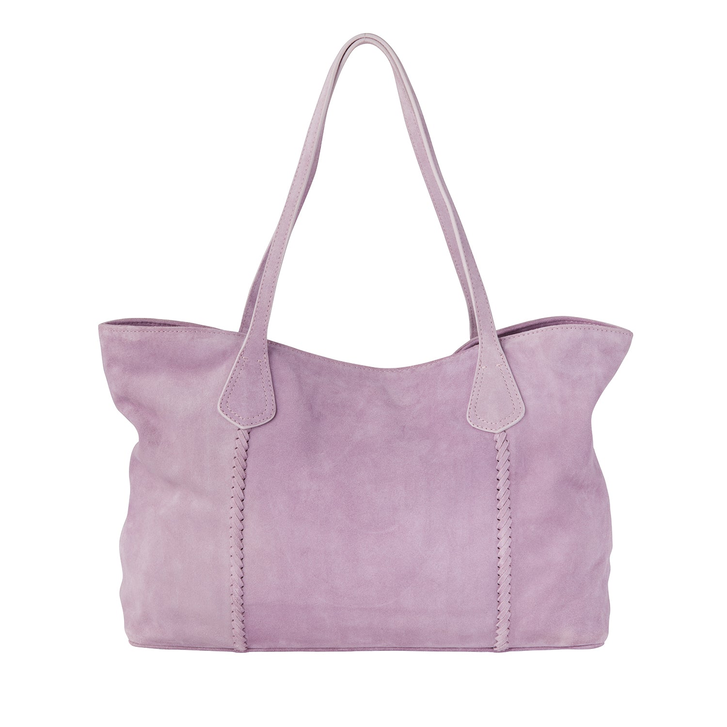 Light Purple / Lilac Croco Medium Bag made in New York City