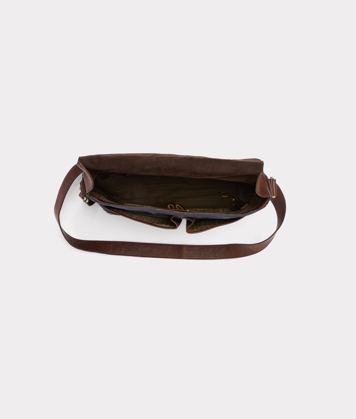 
        Everyday Waxed Canvas Messenger Bag :: Navy