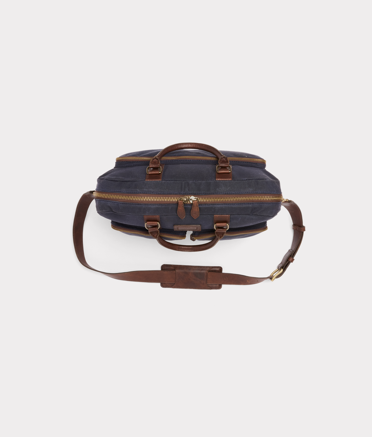 
        Everyday Waxed Canvas Briefcase :: Navy