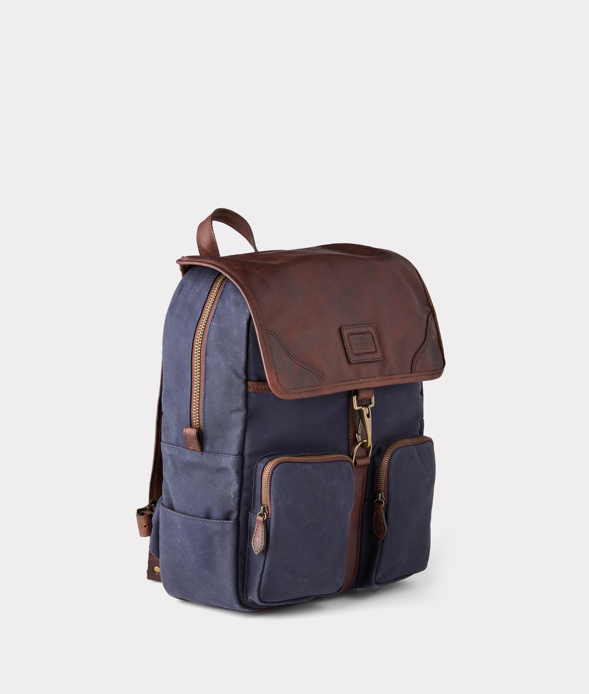 
        Everyday Waxed Canvas Backpack :: Navy