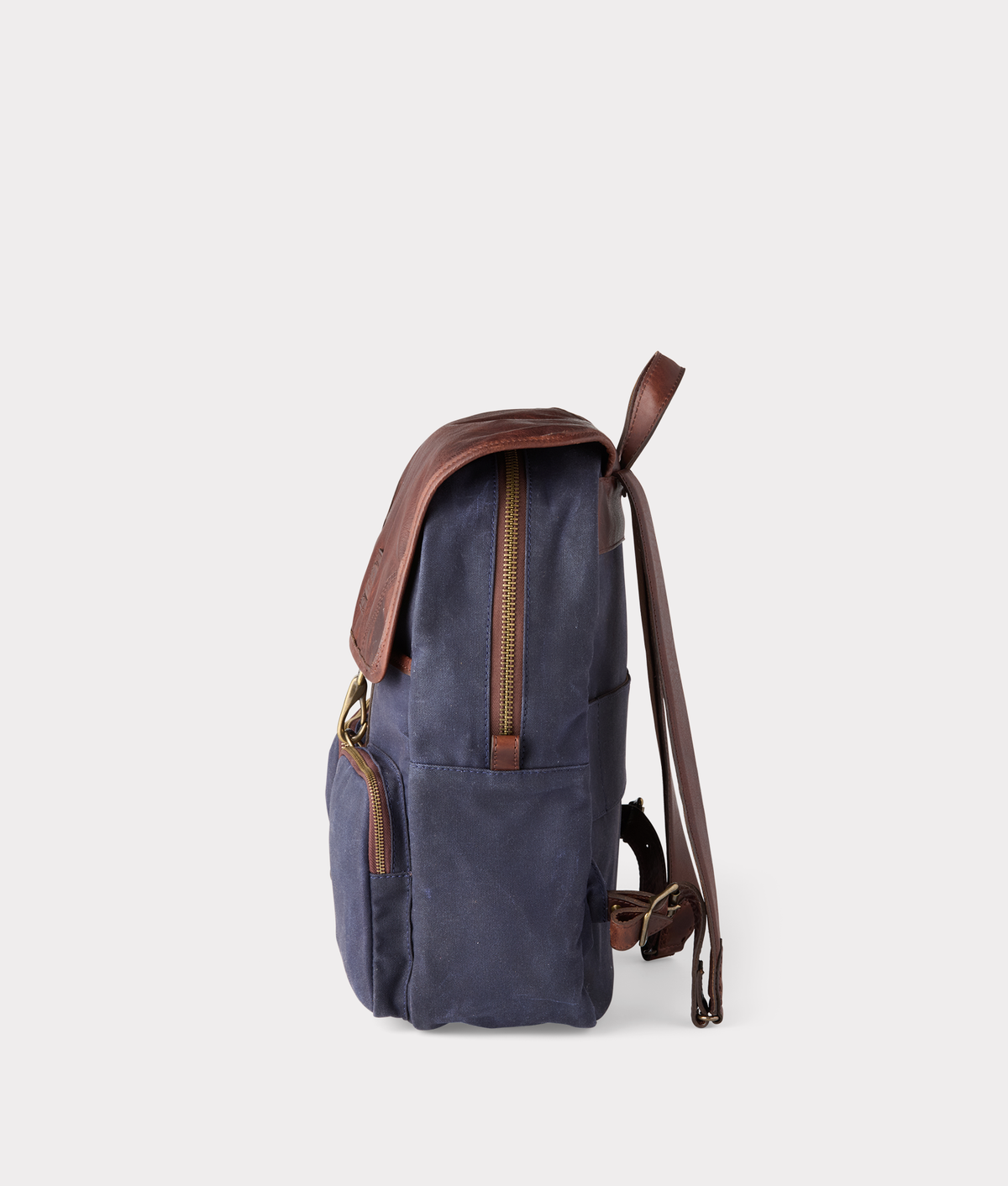 
        Everyday Waxed Canvas Backpack :: Navy