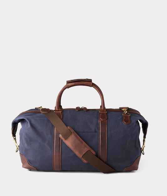 Everyday Waxed Canvas Weekender :: Navy