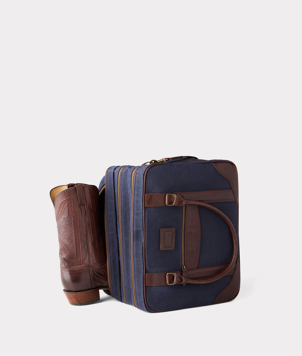 
        Everyday Waxed Canvas Cowboy Bag :: Navy