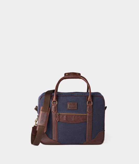 Everyday Waxed Canvas Cowboy Bag :: Navy