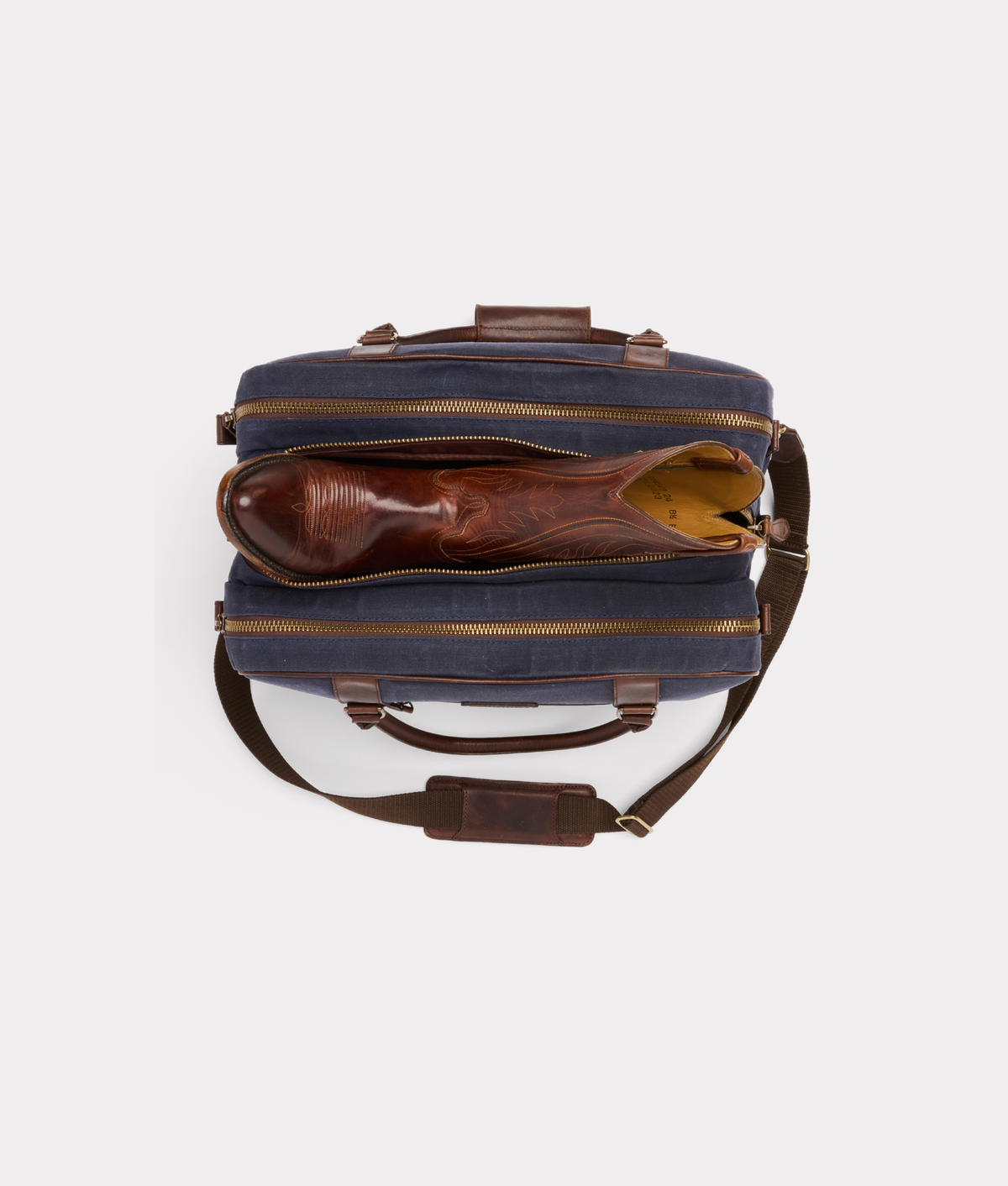 
        Everyday Waxed Canvas Cowboy Bag :: Navy