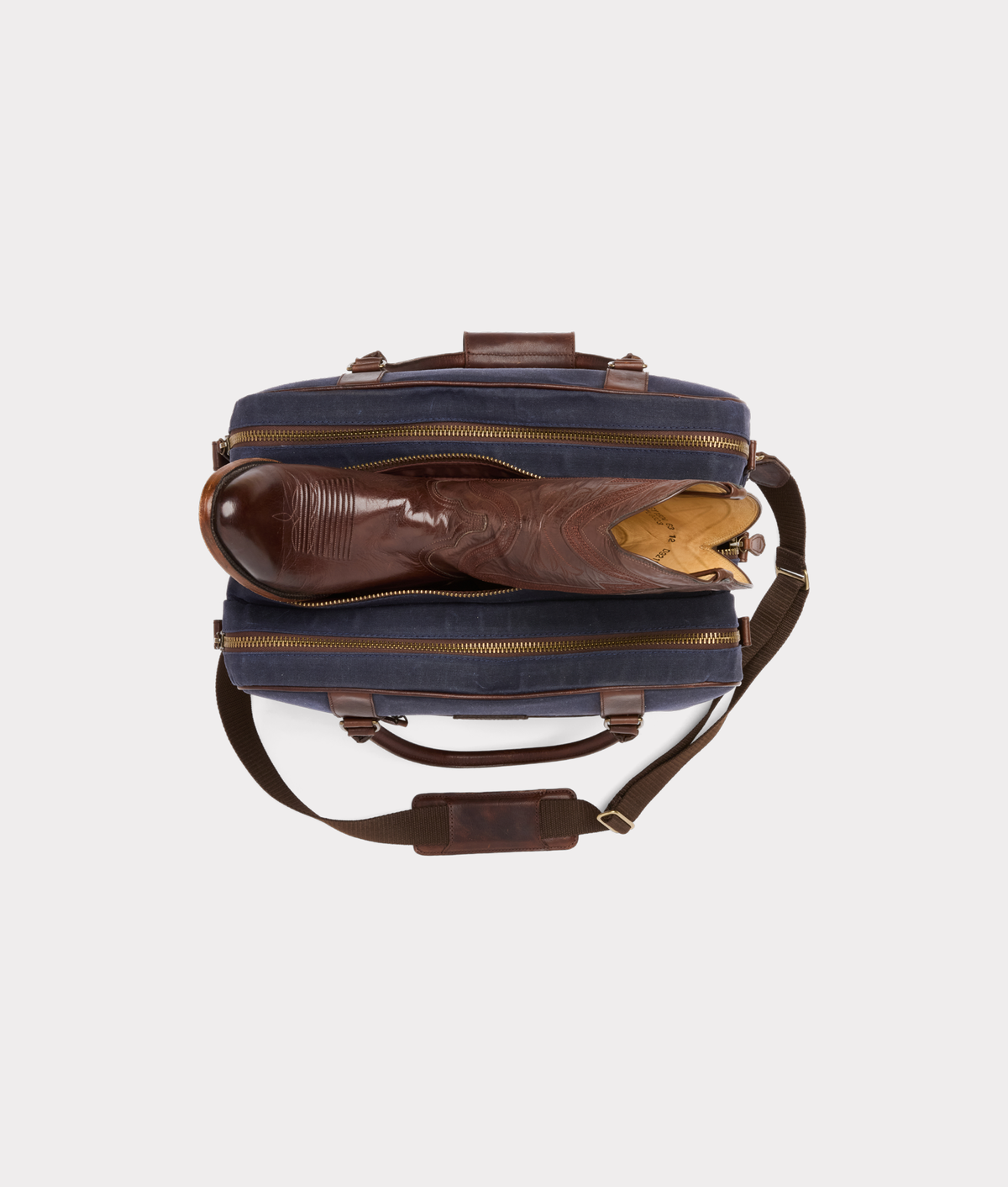 
        Everyday Waxed Canvas Cowboy Bag :: Navy