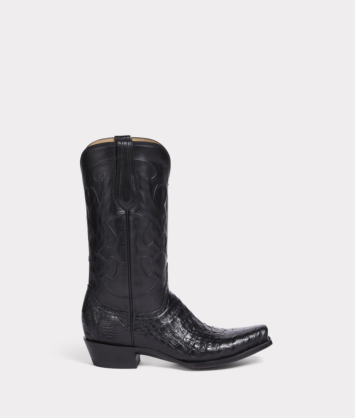 Black lucchese best sale