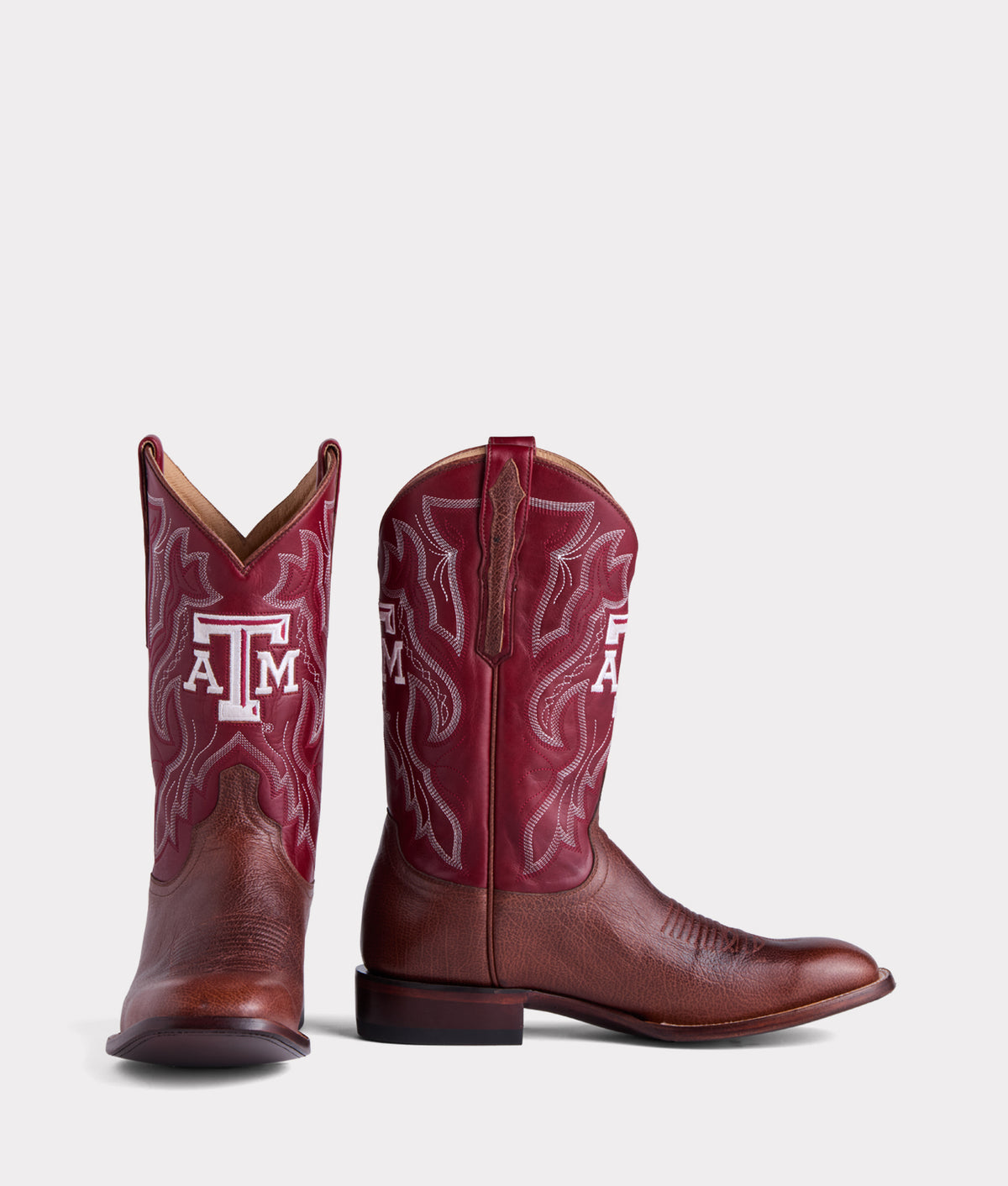 
    Men&#39;s Lucchese x Texas A&amp;M 12th Man :: Chocolate