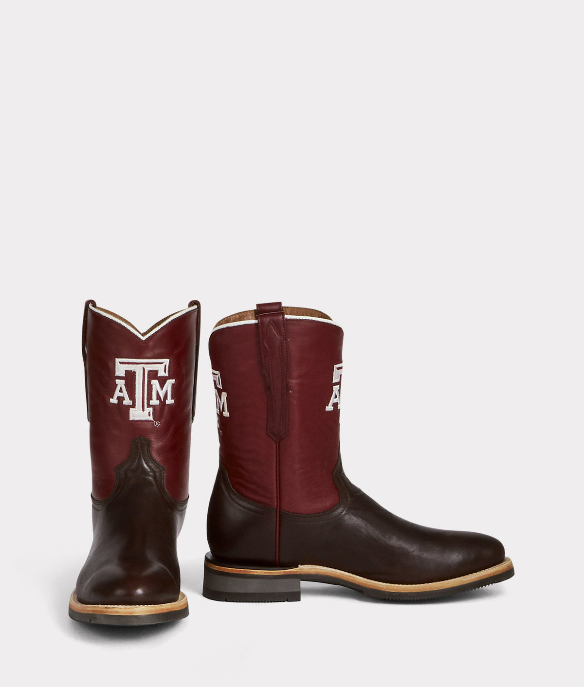 
    Men&#39;s A&amp;M Roper Barn Boot :: Chocolate