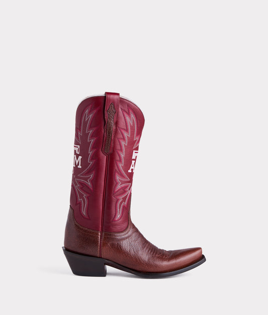 Women's Lucchese x Texas A&M 12th Man :: Chocolate