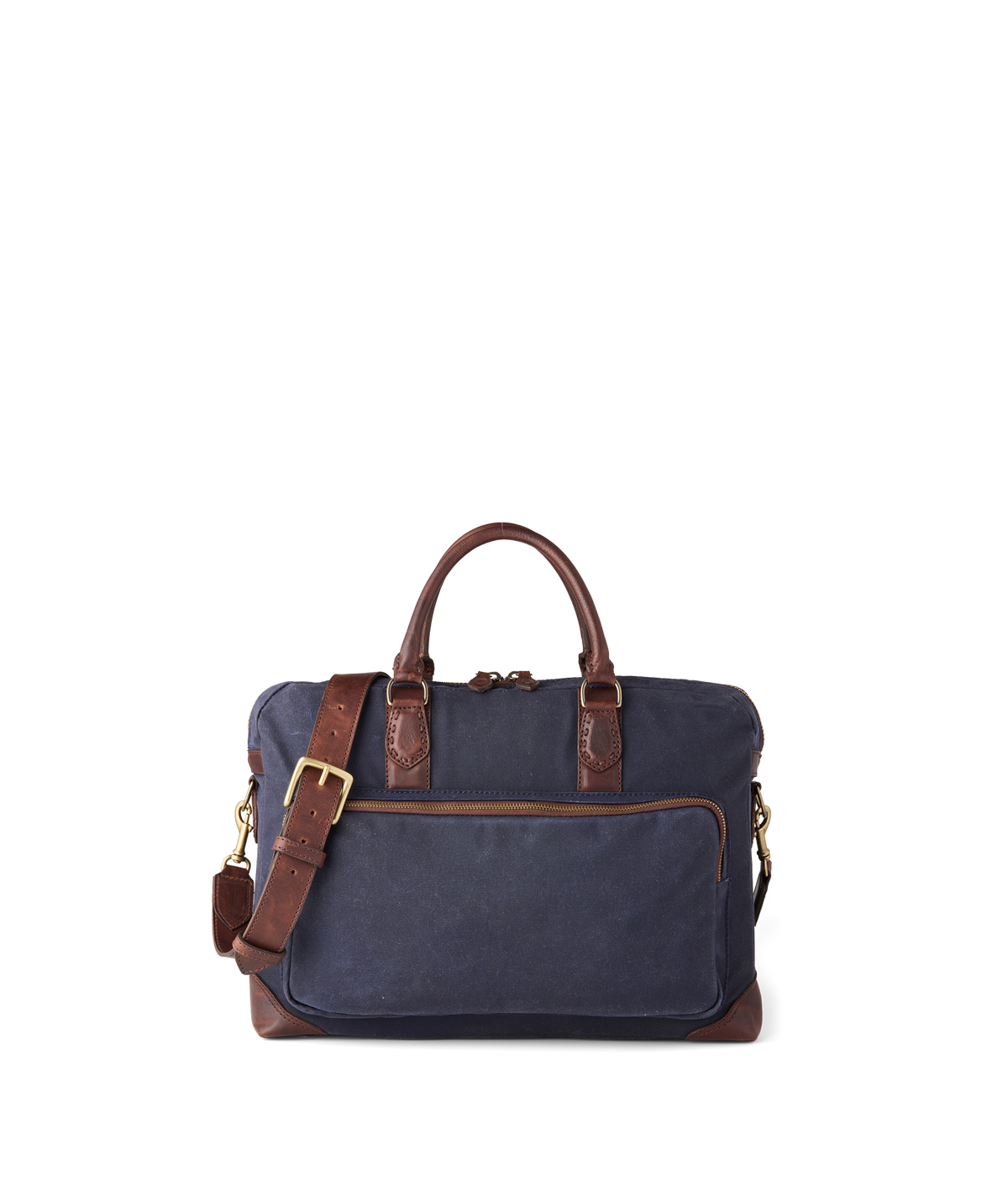 
    Everyday Waxed Canvas Briefcase :: Navy