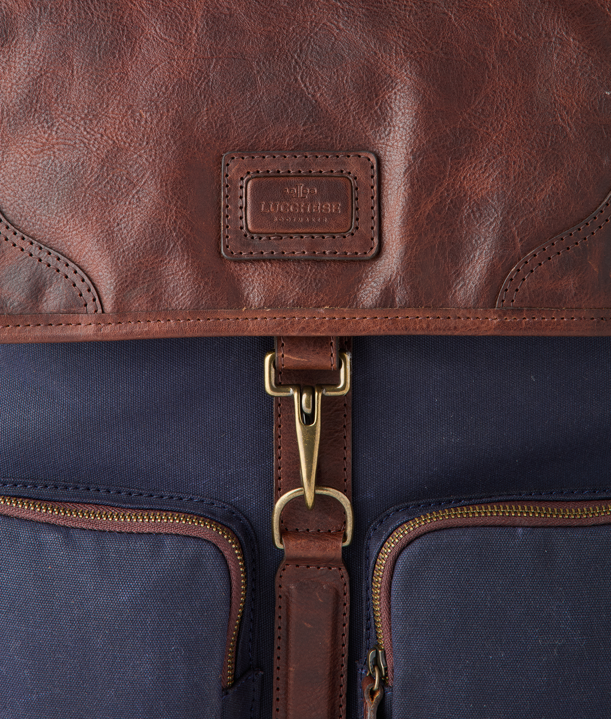 
    Everyday Waxed Canvas Backpack :: Navy