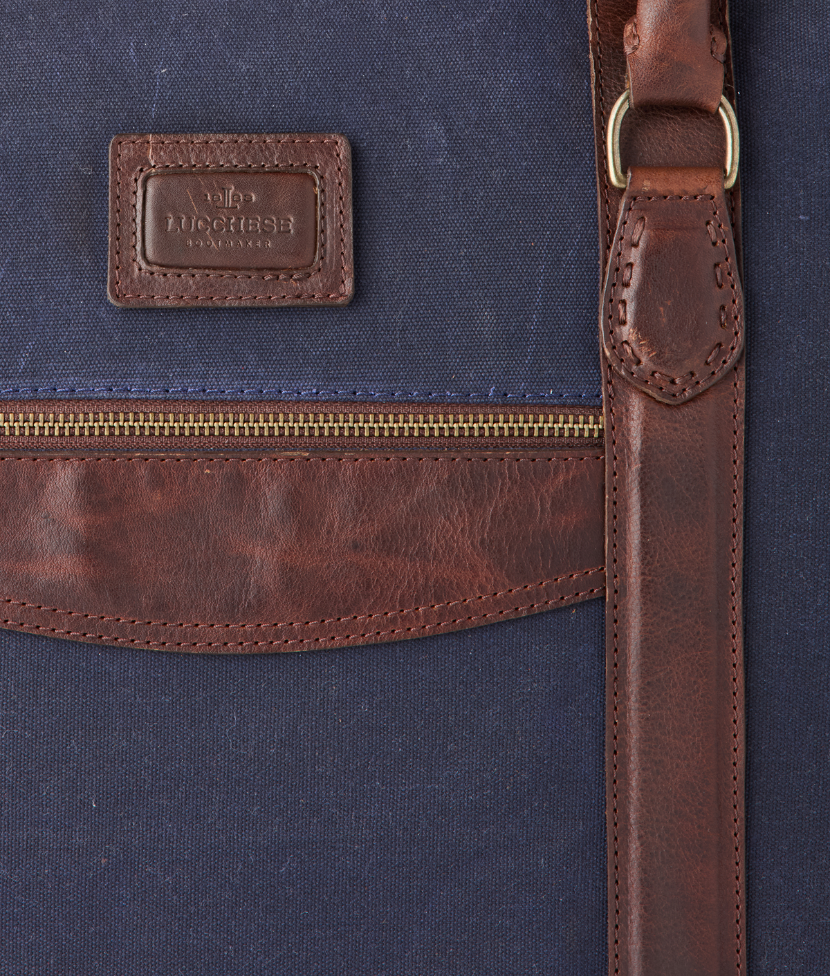 
    Everyday Waxed Canvas Cowboy Bag :: Navy