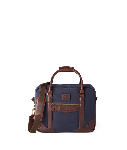 Everyday Waxed Canvas Cowboy Bag :: Navy