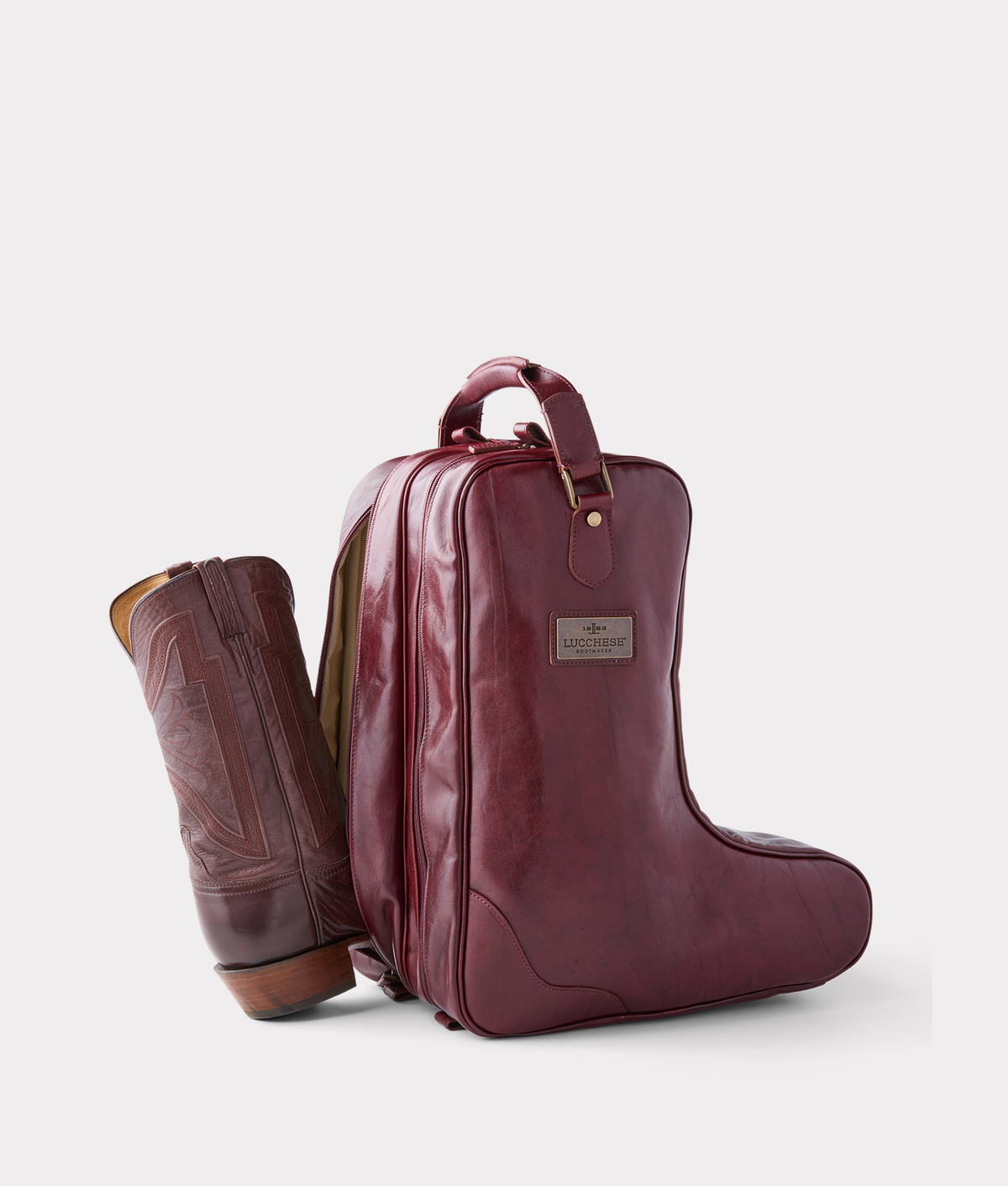 
        Cosimo Boot Bag :: Burgundy