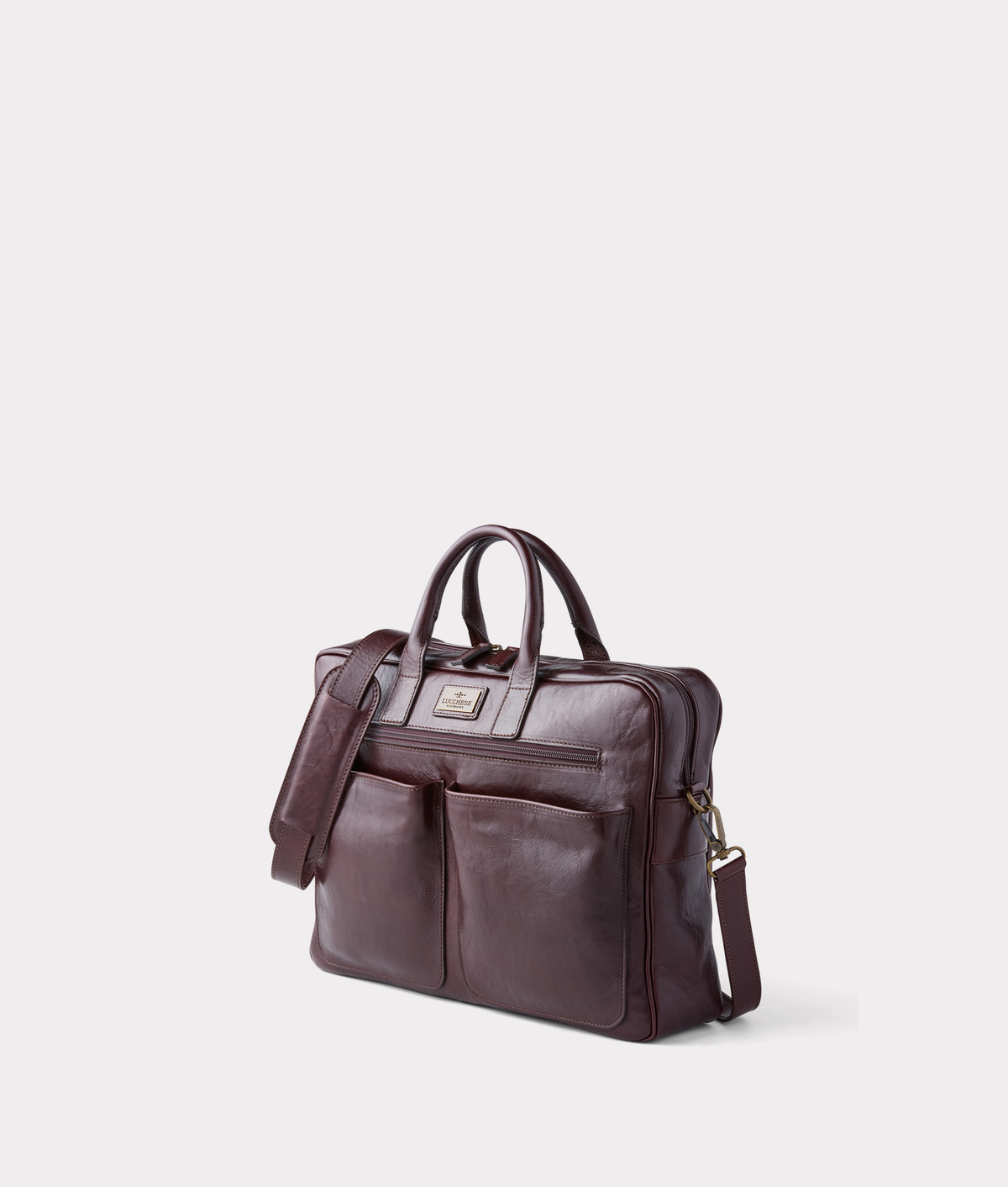 
        Cosimo Briefcase :: Chocolate