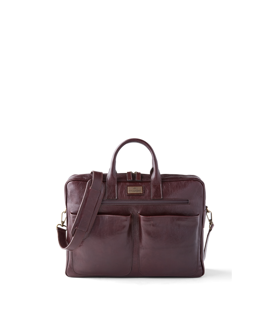 Cosimo Briefcase :: Chocolate