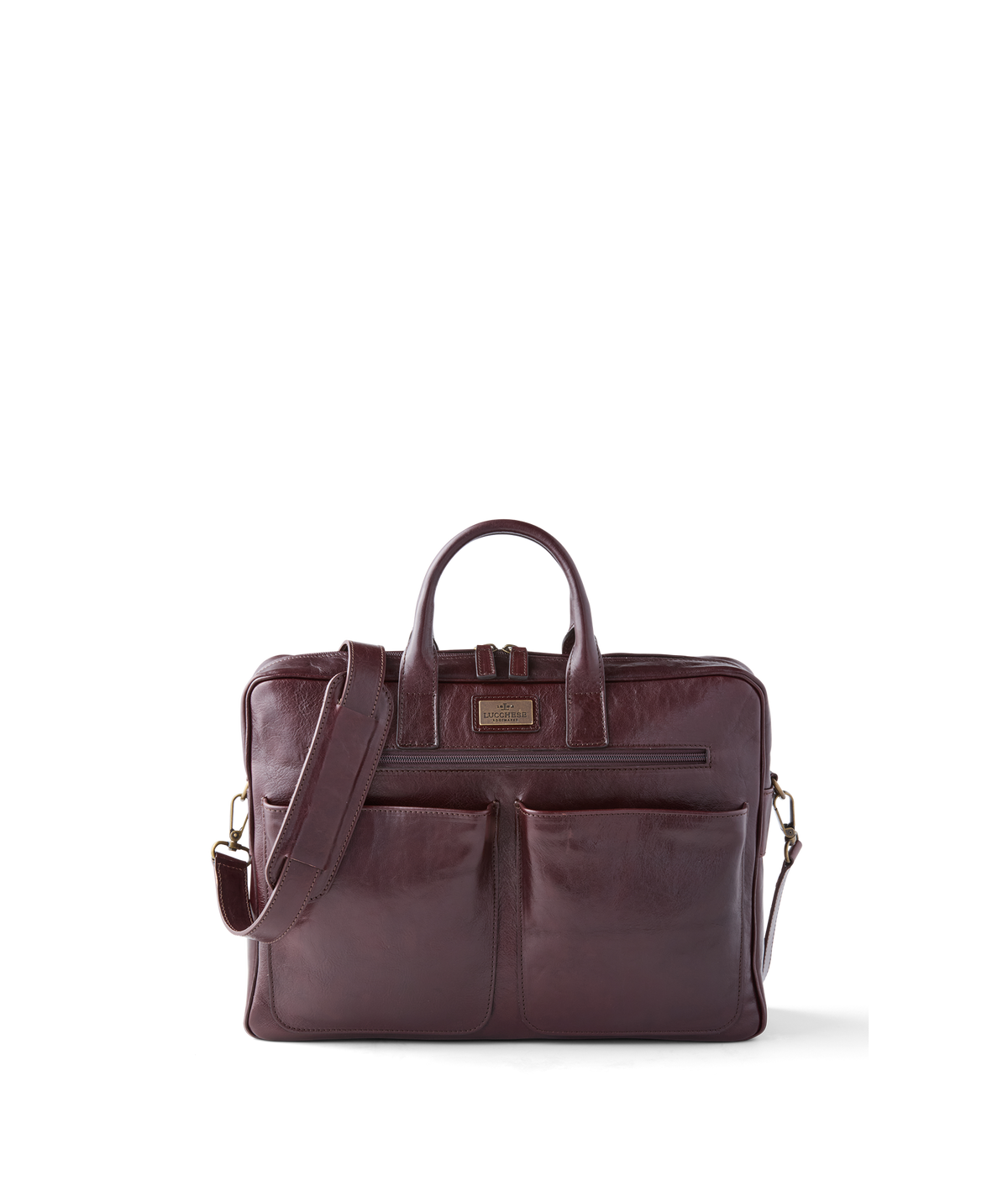 
    Cosimo Briefcase :: Chocolate