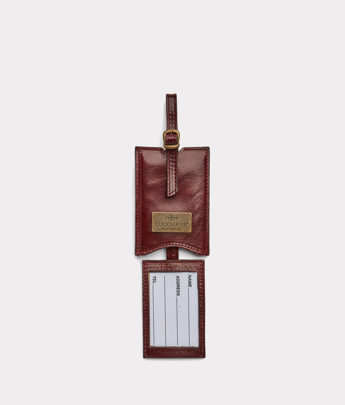 
        Cosimo Luggage Tag :: Burgundy