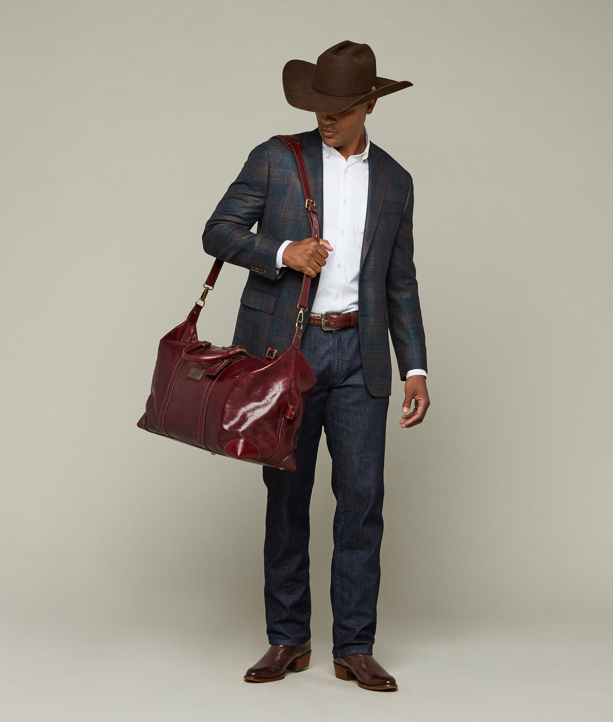 
    Cosimo Weekender :: Burgundy