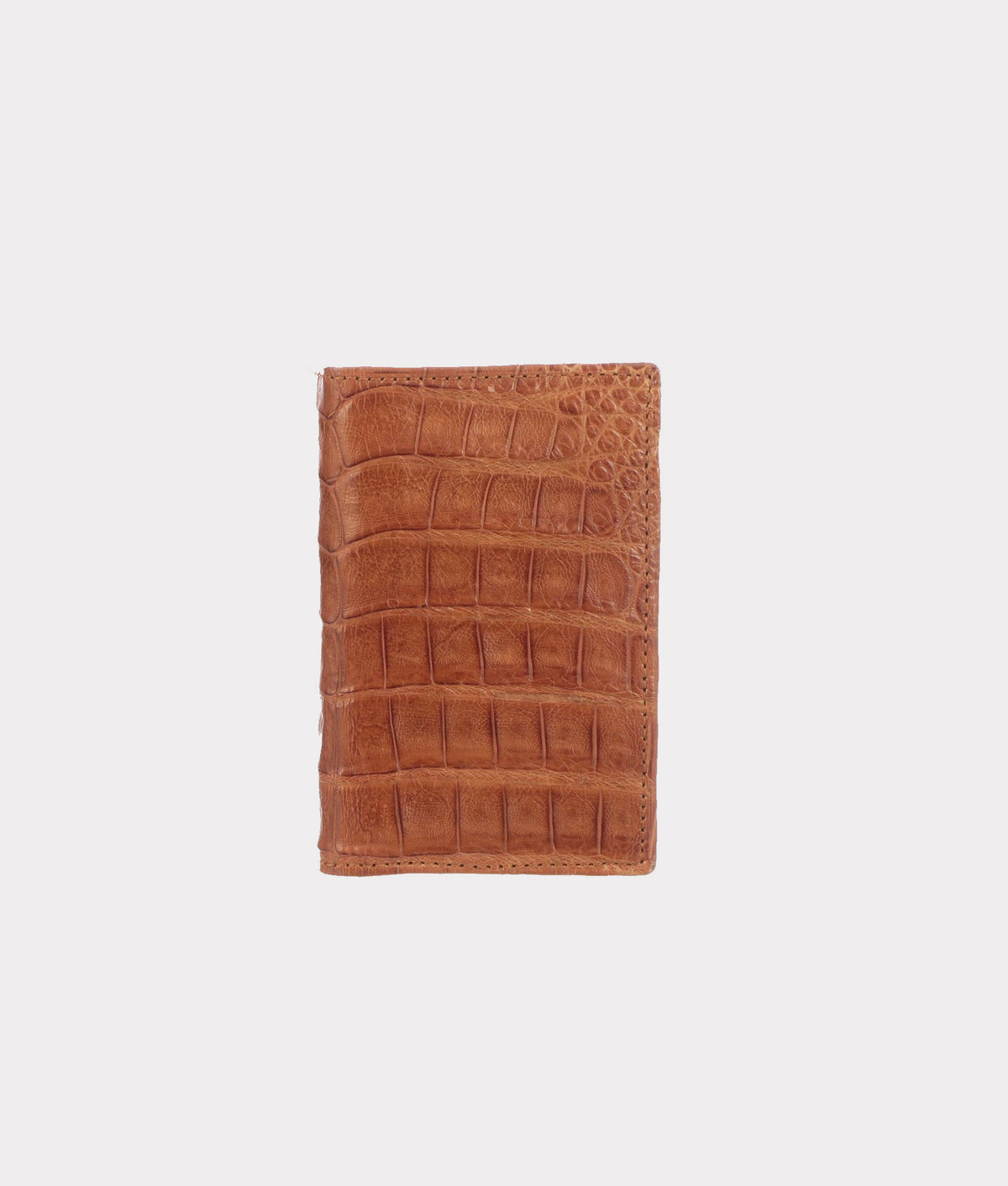 
    Bifold Wallet – Crocodile ::  Cognac