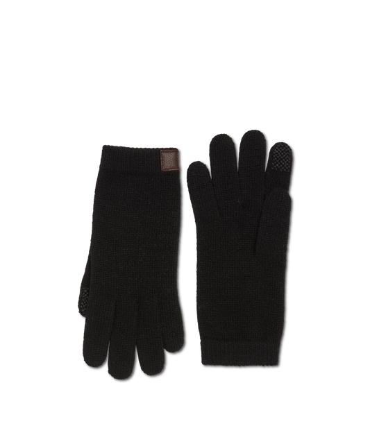 Cashmere Tech Gloves :: Black