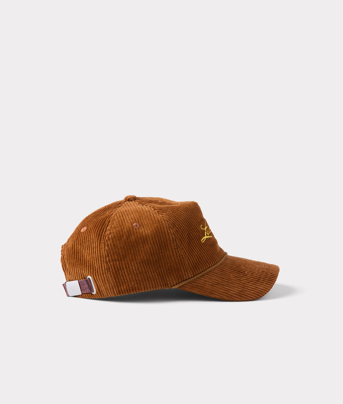 
    Double L Corduroy Cap :: Rust