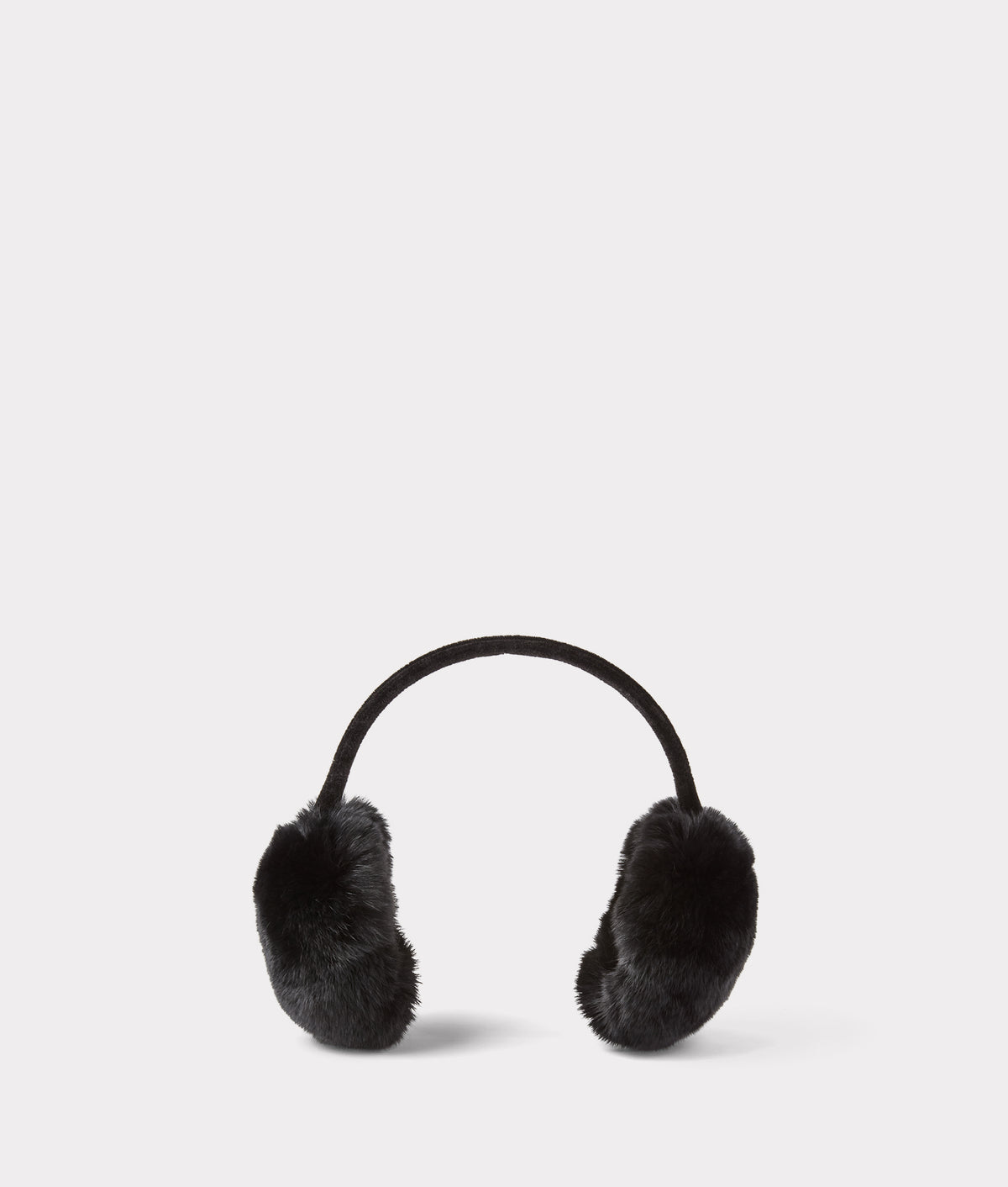 
        Mink Fur Earmuffs :: Black