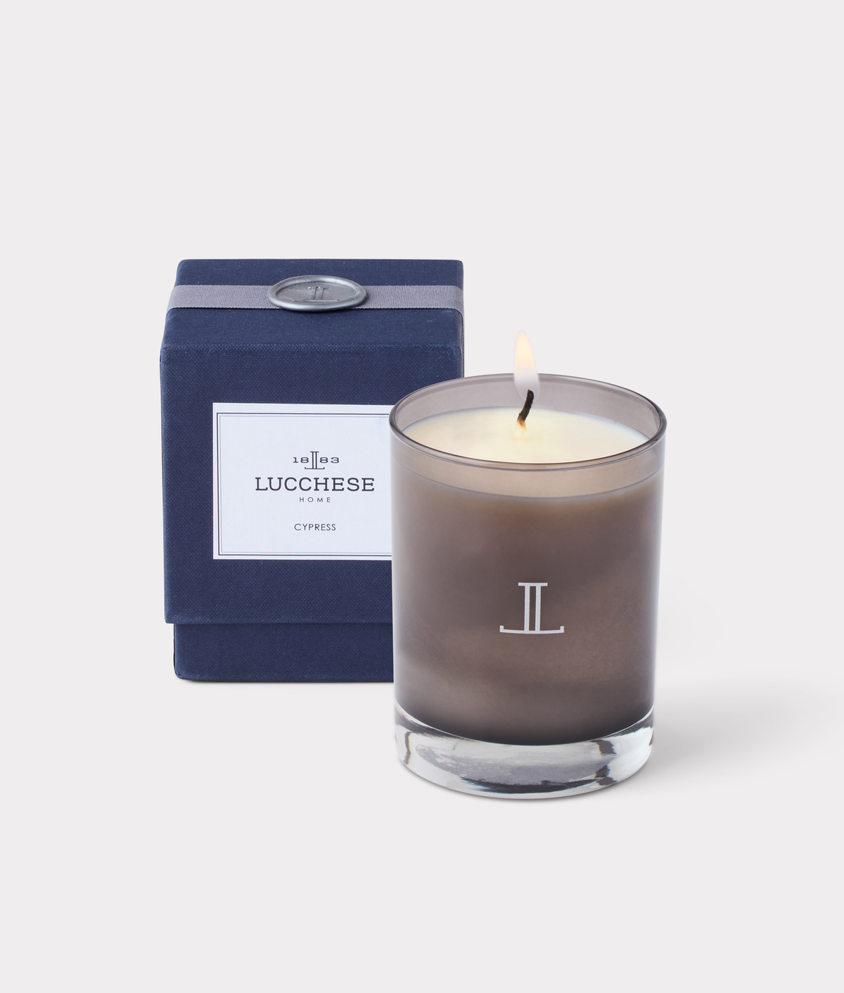 
    Cypress Scented Candle :: Grey