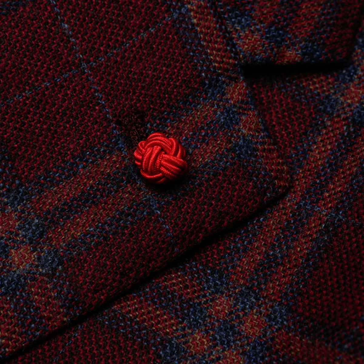 Lucchese Sport Coat :: Red And Blue Plaid